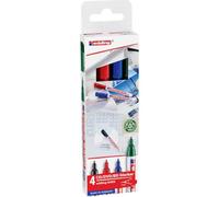 Edding 8400-4 Marcadores de CD/DVD/BD - Punta Redonda fina de 0,5-1 mm - Multicolor
