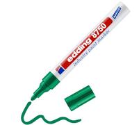 edding Marcador industrial 8750 - tinta opaca permanente, punta redonda 2-4 mm - Verde 1 ud