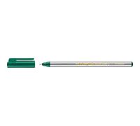 edding 88 - rotulador de punta fina - verde - 1 rotulador - punta redonda de 0,6 mm - rotulador fino de fibra para escribir, subrayar y dibujar con precisión - en la oficina, en casa y en la escuela
