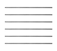 edding 8881 lápiz de recarga de agujero profundo - juego de 6 rotuladores - grafito - punta de 2,8 mm - para marcar con precisión en superficies rugosas y lisas como madera, plástico, cartón, metal y