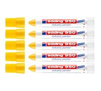 Edding 950 - Rotulador especial (10 mm), color 5 amarillos. 10 mm