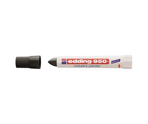 Edding 950 Rotulador industrial negro de punta redonda (10 mm)