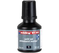 edding BT 30 tinta de recarga para marcador de pizarra blanca - negro - 30 ml - con sistema capilar, ideal para una recarga limpia y fácil de casi cualquier marcador de pizarra blanca edding