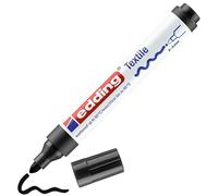 edding Rotulador permanente e-370 Punta de bala 1 mm - Negro, 1