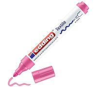 edding Rotulador permanente e-370 Punta bala 1 mm - Rosa, 1