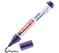 edding Rotulador permanente e-370 – Punta bala 1 mm – Violeta