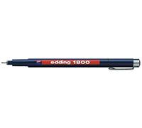 Edding edding 1800 profipen 0.1 - Rotulador (0,25 mm, 0,25 mm), color negro