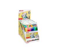 Edding - EDDING ROTULADOR 1200 PUNTA FINA CLÁSICO/NEÓN/PASTEL C/SURTIDOS EXPOSITOR 10 PACK 4-1200-30 - Color no elegible 4-52443