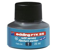 Edding FTK 25 Recambio de tinta negra