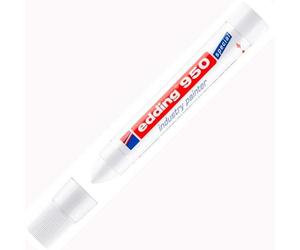 Edding Marcador Industrial 950 Blanco Set de 10