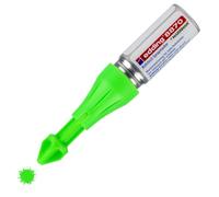 edding Marxman 8870 - Rotulador para agujeros perforados (1 rotulador, color verde neón, para taladrar agujeros, hasta 50 mm de profundidad), color tiza fluorescente