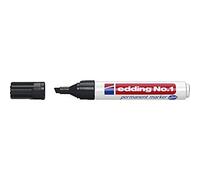 edding Rotulador permanente Nº 1 Punta biselada 1-5 mm Negro