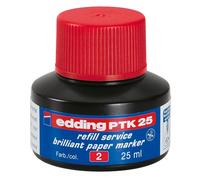 Edding PTK 25 Tinta para rellenar | roja