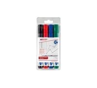 Edding - 4 rotuladores para pizarra 660 edding 4-660-4