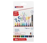 EDDING ROTULADOR EDDING 1340 GLITTER 10 COLORES SURTIDOS 1340 GLITTER