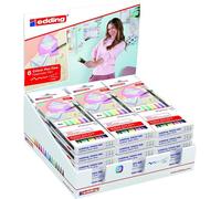 EDDING Rotulador Fibra 1200 Colores Pastel Estuche de 6