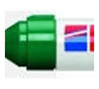 Edding Rotulador permanente n.º 550, paquete de ahorro de 3 y 5 unidades, en cuatro colores, rellenable con Edding T 25 (verde, pack de ahorro de 3)