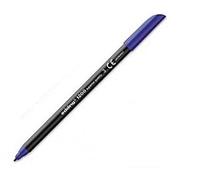 Edding - Rotulador punta fibra 1200 azul n.3 -punta redonda 0.5 mm (10 unidades)
