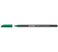 Edding - Rotulador punta fibra 1200 verde n.4 -punta redonda 0.5 mm (10 unidades)