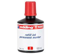 Edding t-100 cartucho de tinta 1 pieza(s) original rojo