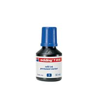 edding Tinta para rotulador T25 - sistema dispensador de gotas - azul 30 ml