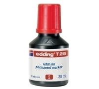Edding t25 recambio para marcador rojo 30 ml 1 pieza(s)