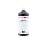 Tinta rotulador edding frasco 1 litro t1000 negro