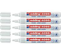 Edding Window Marker 4095 - Marcador (Blanco, Blanco, Blanco, 2 mm, 3 mm, 5 pieza(s))