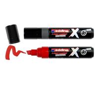 edding X Multi Marker - Juego de 2 rotuladores de pintura acrílica, punta de cincel de 2 a 10 mm, marcadores de pintura acrílica para dibujar en camisetas, tenis, fundas de teléfono y mucho más