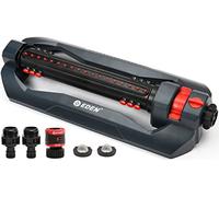 Eden 96212 - Aspersor oscilante Turbo para Patio Grande y césped con Conector rápido 96212 Cubre hasta 4,499 pies Cuadrados.