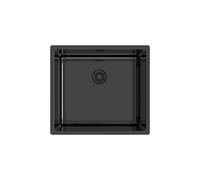 EDESA Fregadero bajo encimera - a ras 950270066. FUJI BE 45X40 1C R10 BK. Una cubeta. acabado sintético. Para mueble de 50 cm