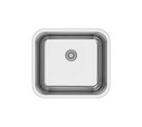 EDESA Fregadero bajo encimera FUJI BE 45X40 1C. 950270050. Una cubeta, Inoxidable, acabado acero. Para mueble de 50 cm