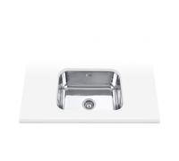 Edesa - Fregadero De Cocina Acero 51 Cm 1 Cubeta Bajo Encimera