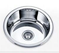Edesa K2 SE 45 1C - Fregadero Sobre Encimera 1 Cubeta Redonda Inoxidable