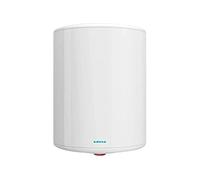 Edesa One 80L, termo eléctrico 80 litros, Calentador de agua vertical, Garantía total 3 años, medidas 85,7 x 43,3 x 45,1cm, color blanco, Fabricado para ser instalado en España