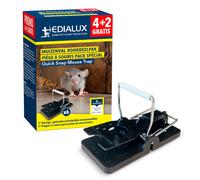 Edialux trampa de ratón rápida paquete ventajoso - 4+2 gratis, tramp