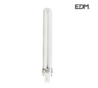 EDM Bombilla fluorescente PL Edm 00274 11 W luz actínica 23,5 cm