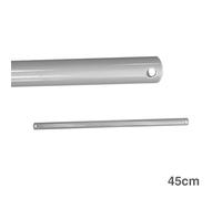 Edm 00974 tubo cromado prolongador para ventilador techo, 45 cm