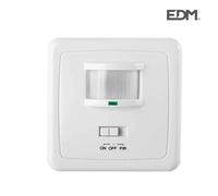 EDM Detector de movimiento de empotrar 03220 – 140° detección, 12 m, multicolor
