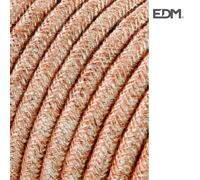 Edm 11848 cable cordón tubulares, lino 5 m, 2 x 0.75 mm, varios color