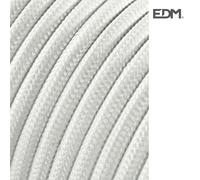 Edm 11856 cable cordón tubulares, c01 blanco, 5 m, 2 x 0.75 mm