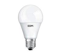EDM Bombilla LED estándar E27 17W 1800 lm 3200K luz cálida Ø6,5x12,5 cm