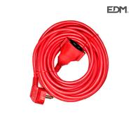 Edm Extension Cable 3x1.5 15 M Rojo