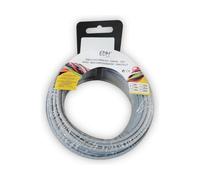 EDM 28424 Carrete Cablecillo Flexible Libre-Halógenos, Gris, 1.5 Mm, 25 M, Gris
