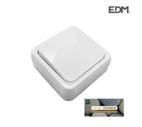 Edm 43160 interruptor superficie serie onsen, multicolor, 6.5x6.5 cm