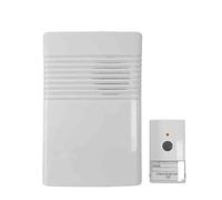 EDM Timbre sin hilos 49303 – Pulsador y receptor a pilas, alcance 50 m, varios colores