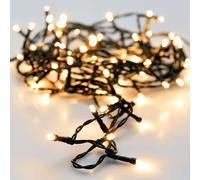 Edm 72088 guirnalda con luz calida para exterior, blanco, 480 leds