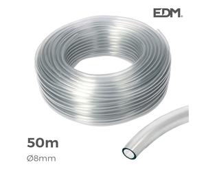 Edm 74253 manguera cristal con Ø int 8 mm x Ø ext 12 mm, 50 m