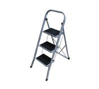 Edm 75082 escalerilla de acero 3 peldaÑos, multicolor, estándar