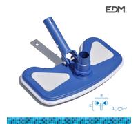 Edm 81008 limpiafondo manual, azul, 29 x 24 x 4 cm